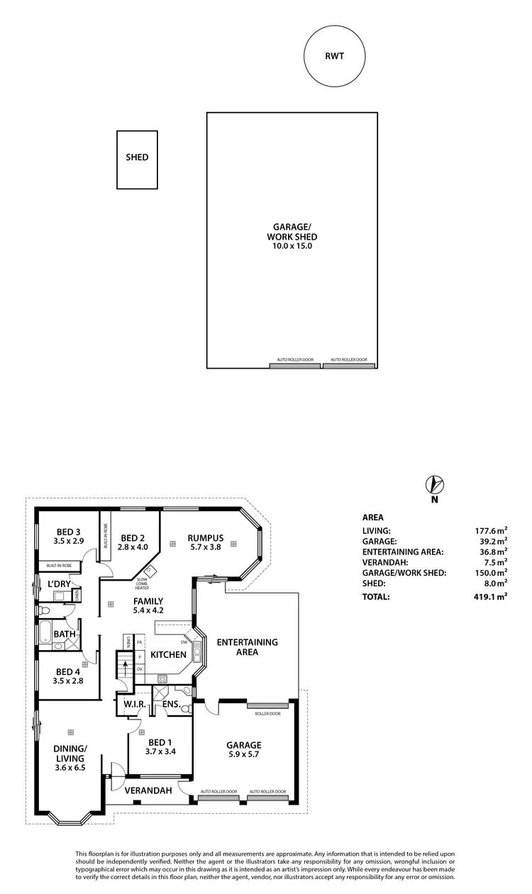 Floorplan of Homely house listing, 10 Tremayne Drive, Mount Barker SA 5251