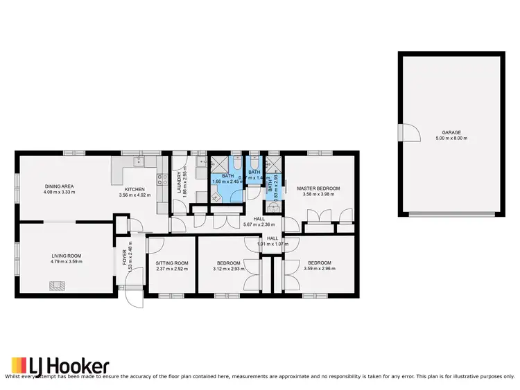 Floorplan of Homely house listing, 19 Queen Street, Paynesville VIC 3880