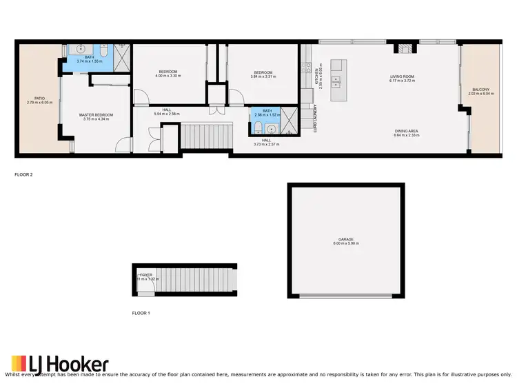 Floorplan of Homely unit listing, Apartment 5/3 Erickson Lane, Paynesville VIC 3880