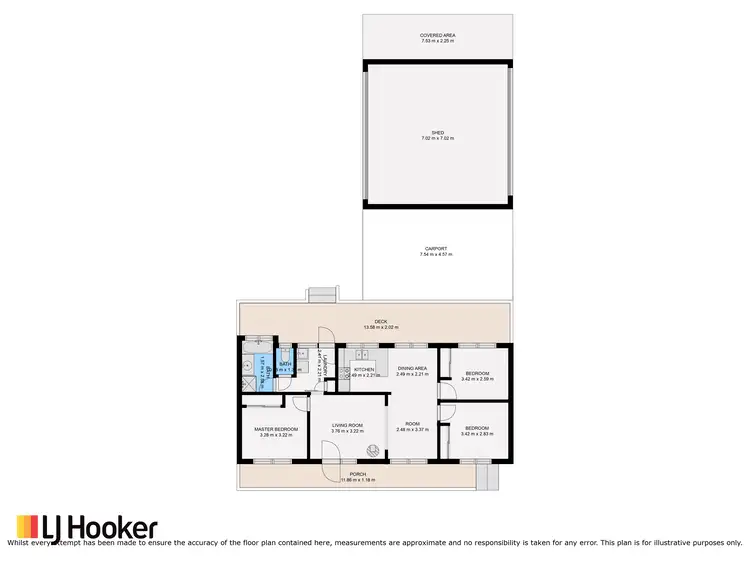 Floorplan of Homely house listing, 6 Springwood Rise, Newlands Arm VIC 3875