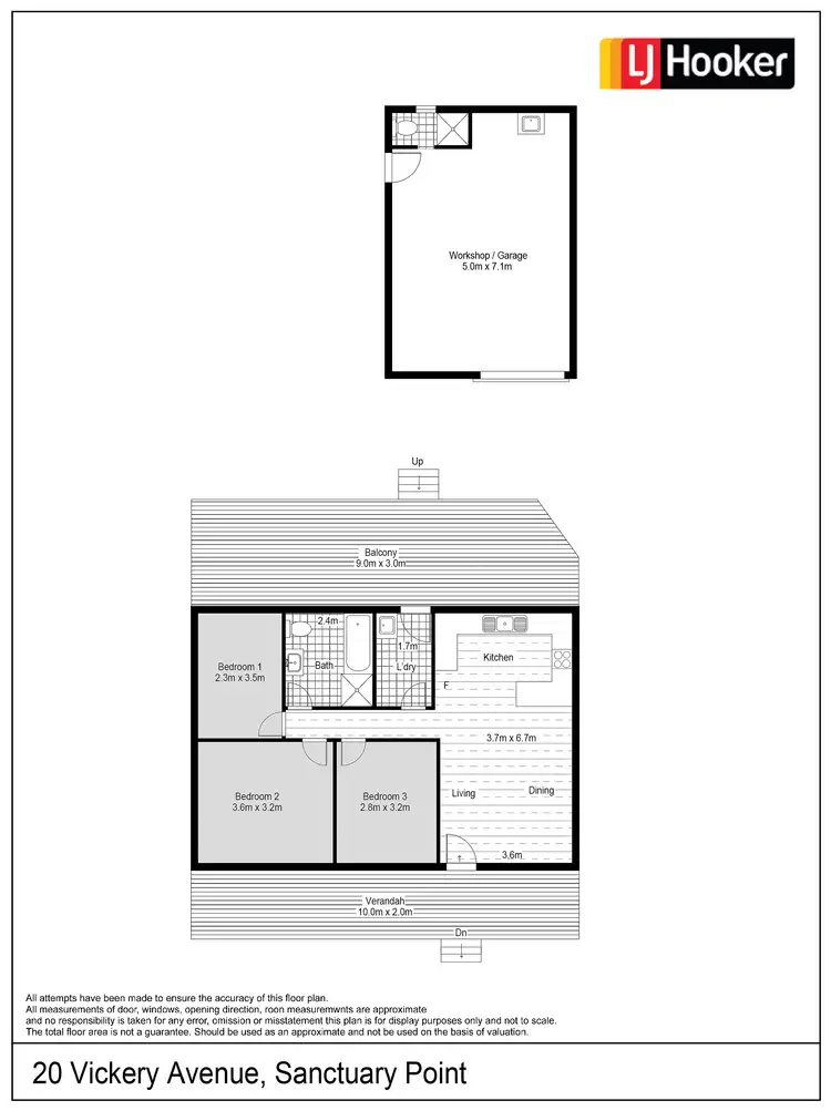 Floorplan of Homely house listing, 20 Vickery Avenue, Sanctuary Point NSW 2540