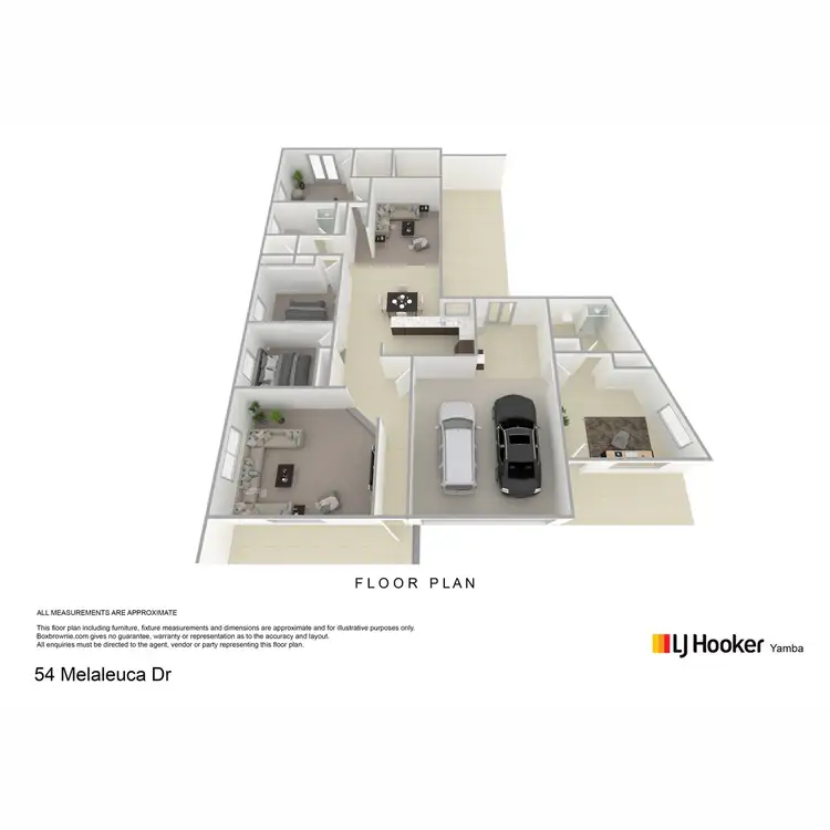 Floorplan of Homely house listing, 54 MELALEUCA Drive, Yamba NSW 2464