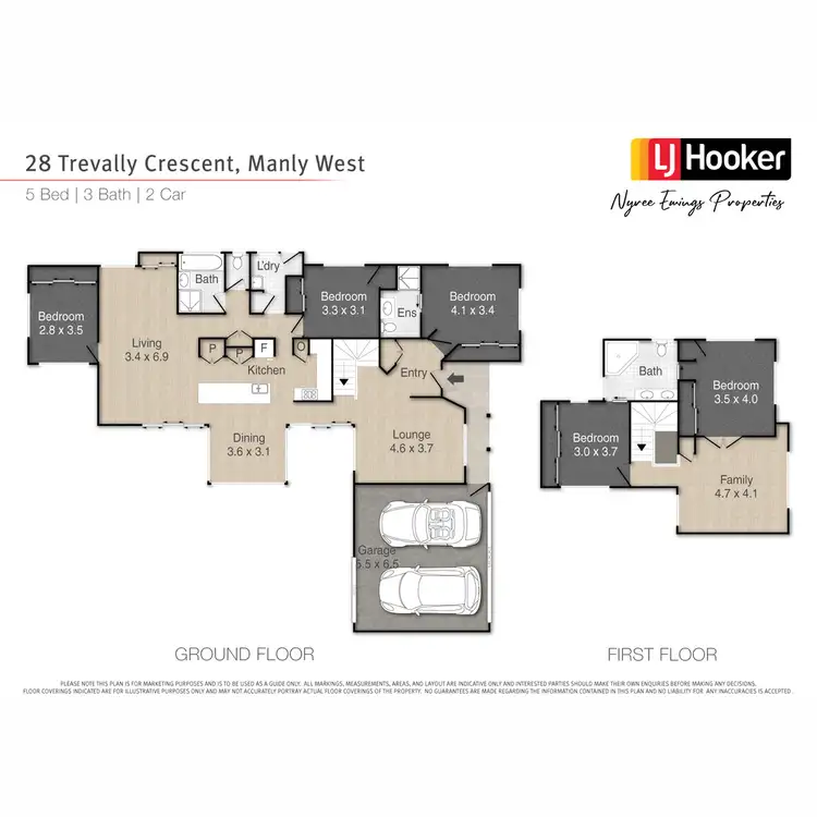 Floorplan of Homely house listing, 28 Trevally Crescent, Manly West QLD 4179