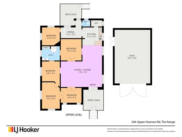 Floorplan of Homely house listing, 246 Upper Dawson Road, The Range QLD 4700