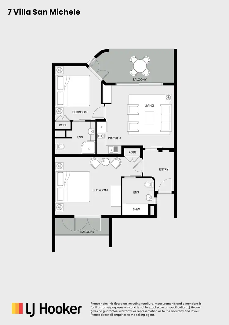 Floorplan of Homely unit listing, 7 Villa San Michele/39 Macrossan Street, Port Douglas QLD 4877
