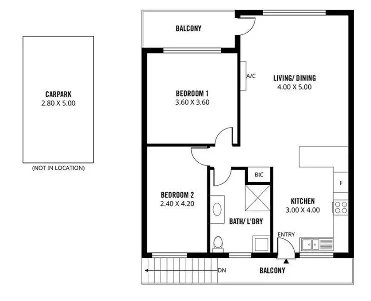 Floorplan of Homely unit listing, 7/105 Grand Junction Road, Rosewater SA 5013