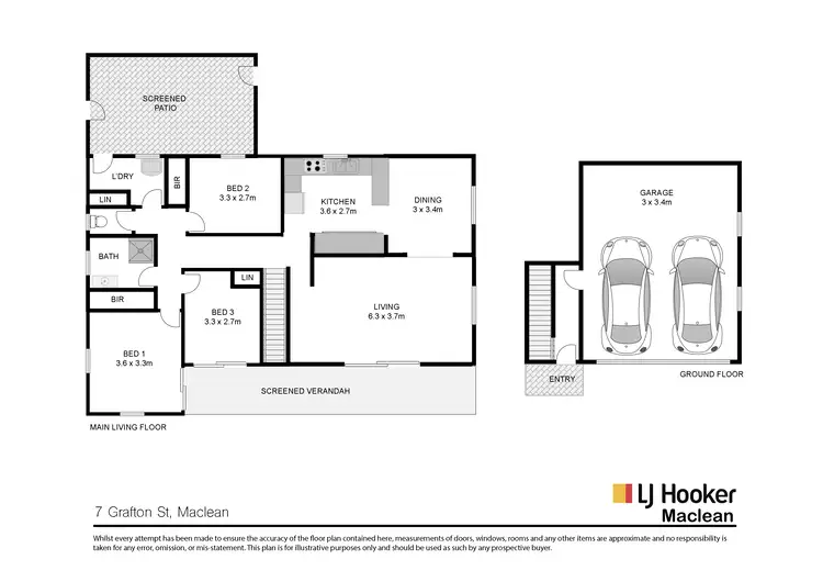 Floorplan of Homely house listing, 7 Grafton Street, Maclean NSW 2463