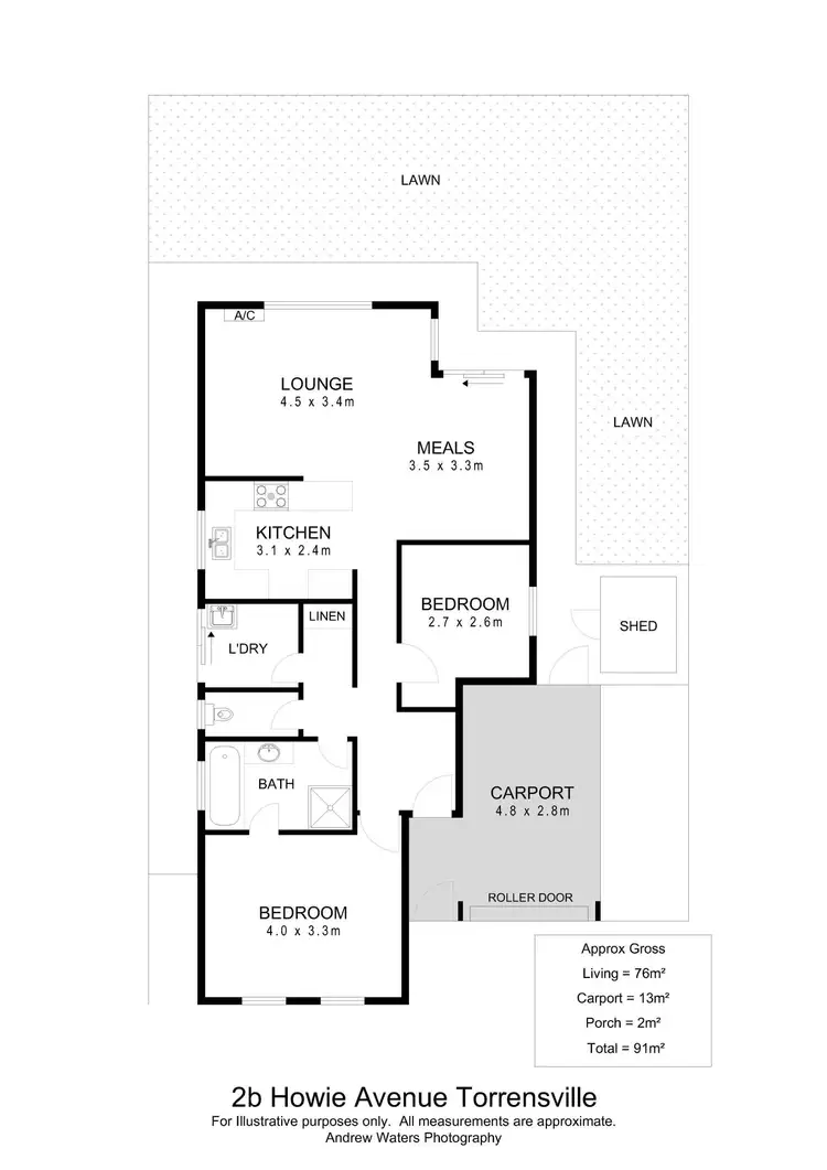 Floorplan of Homely house listing, 2B Howie Avenue, Torrensville SA 5031