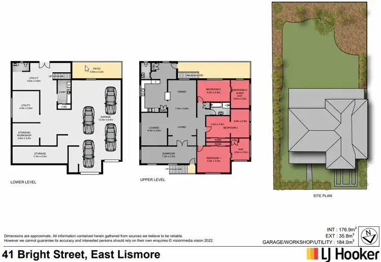 Floorplan of Homely house listing, 41 Bright Street, East Lismore NSW 2480