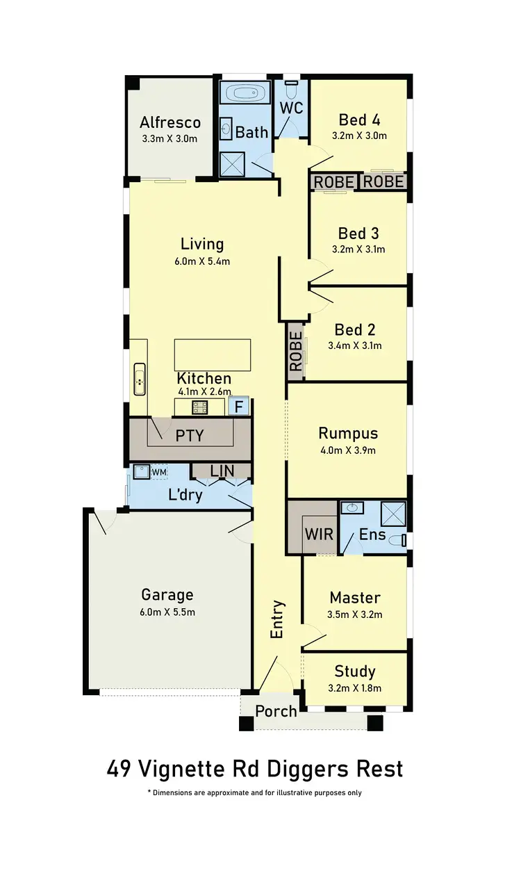 Floorplan of Homely house listing, 49 Vignette Road, Diggers Rest VIC 3427