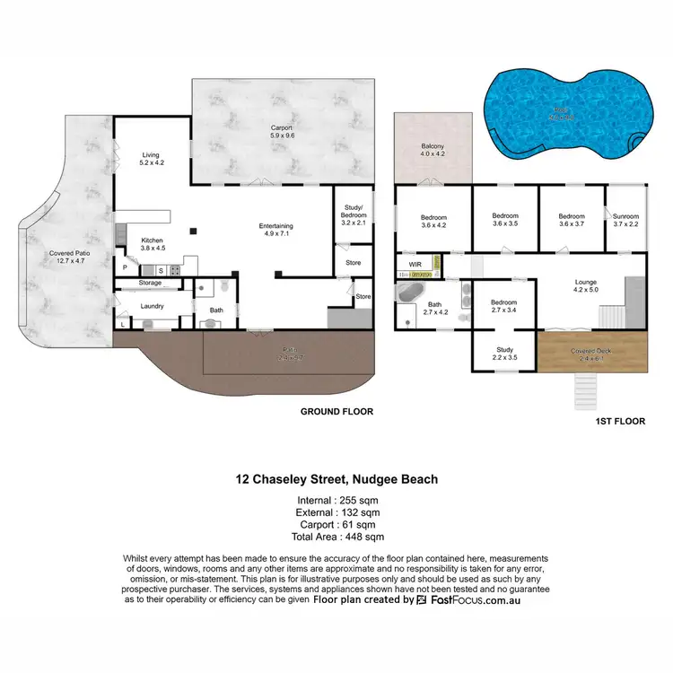 Floorplan of Homely house listing, 14 Chaseley Street, Nudgee Beach QLD 4014