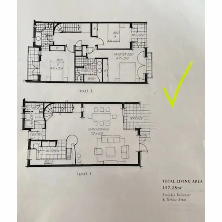 Floorplan of Homely townhouse listing, 102/18 Port Quays, Wannanup WA 6210