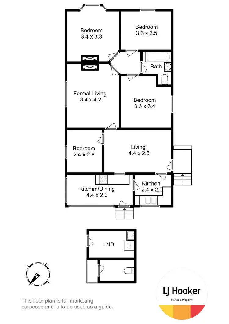 Floorplan of Homely house listing, 12 Humphrey Street, Glenorchy TAS 7010