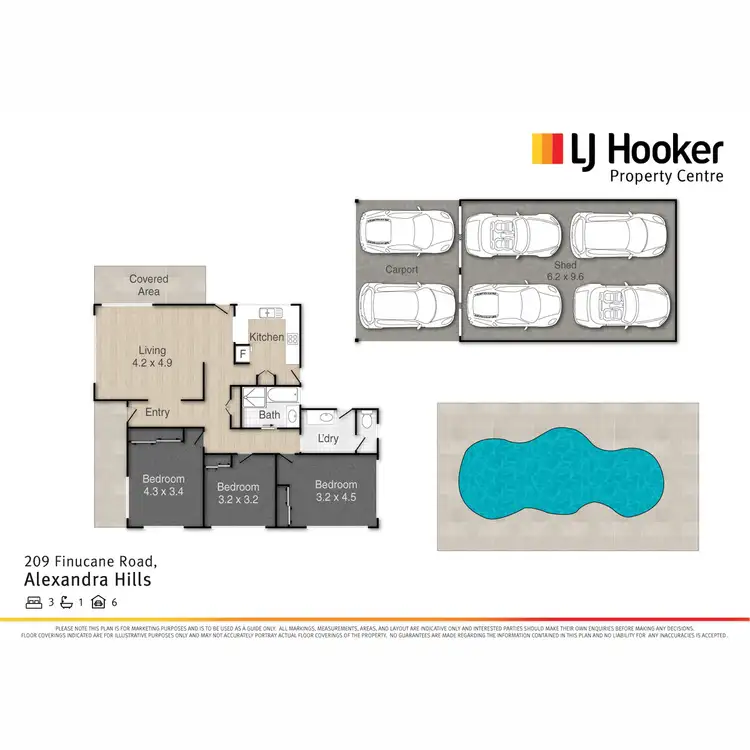 Floorplan of Homely house listing, 209 Finucane Road, Alexandra Hills QLD 4161
