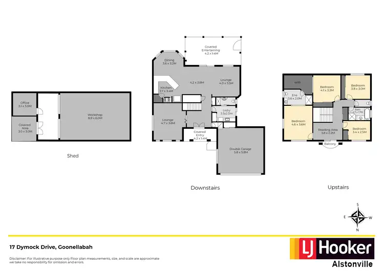 Floorplan of Homely house listing, 17 Dymock Drive, Goonellabah NSW 2480