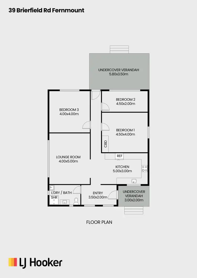 Floorplan of Homely house listing, 39 Old Brierfield Road, Bellingen NSW 2454