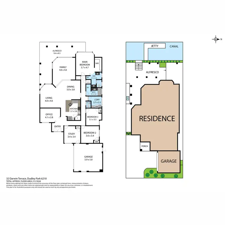 Floorplan of Homely house listing, 32 Darwin Terrace, Dudley Park WA 6210