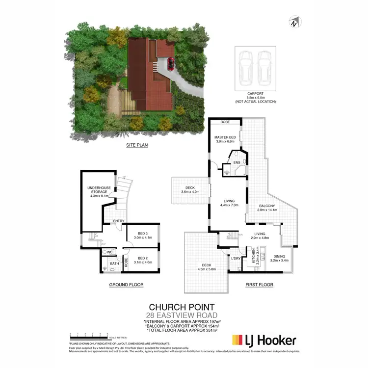 Floorplan of Homely house listing, 28 Eastview Road, Church Point NSW 2105