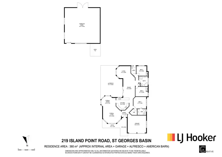 Floorplan of Homely house listing, 219 Island Point Road, St Georges Basin NSW 2540