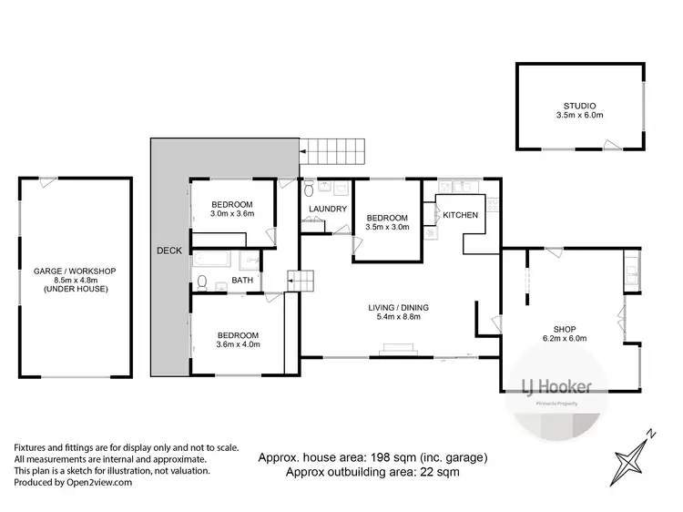 Floorplan of Homely house listing, 5627a Channel Highway, Verona Sands TAS 7112