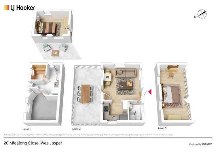 Floorplan of Homely house listing, 20 Micalong Close, Wee Jasper NSW 2582