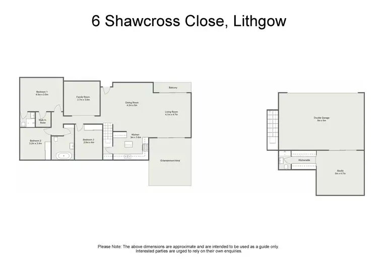 Floorplan of Homely house listing, 6 Shawcross Close, Lithgow NSW 2790