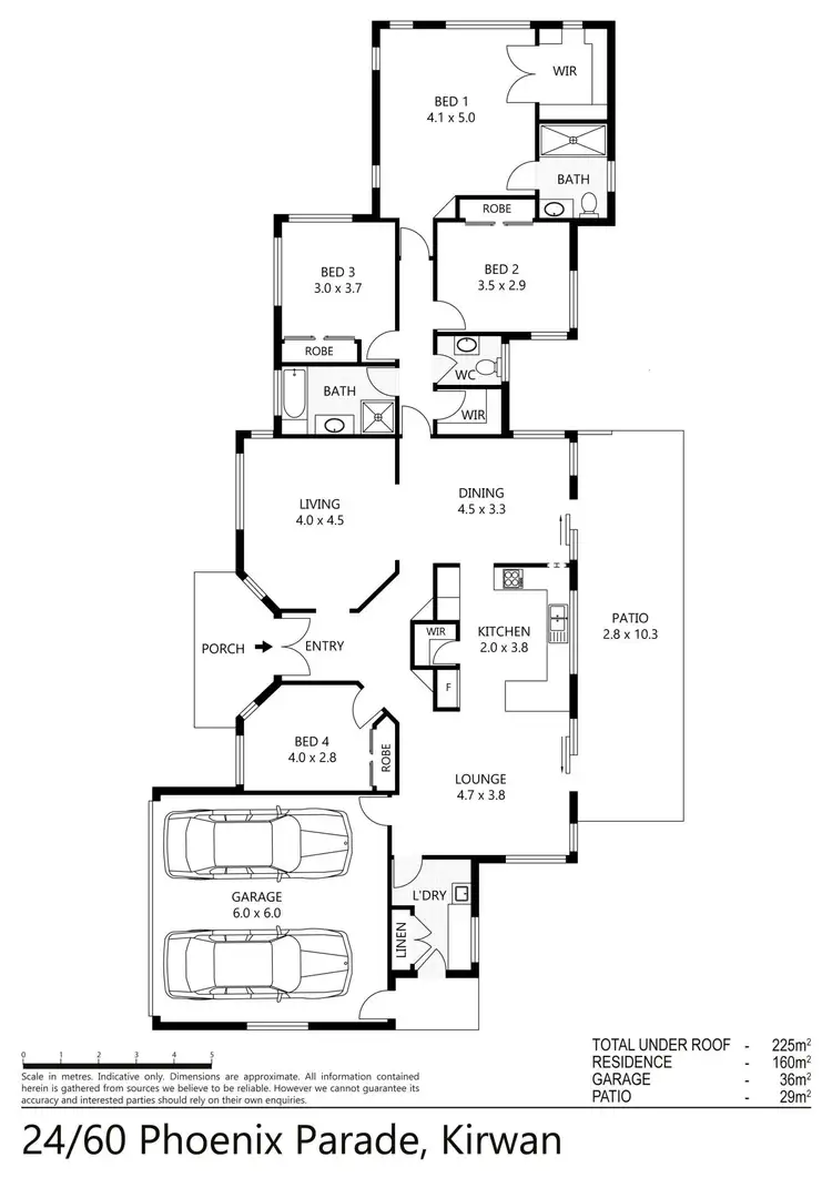 Floorplan of Homely house listing, 24/60 Phoenix Parade, Kirwan QLD 4817