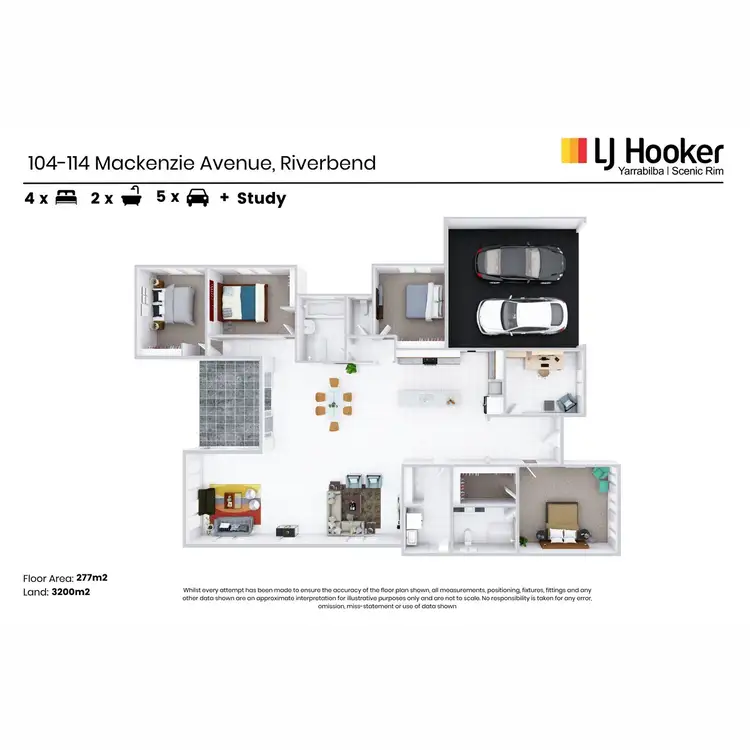 Floorplan of Homely house listing, 104-114 Mackenzie Avenue, Riverbend QLD 4280
