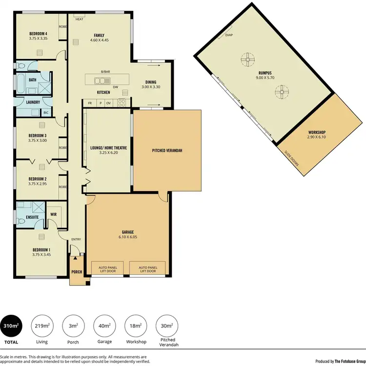 Floorplan of Homely house listing, 20 Caroline Drive, Paralowie SA 5108