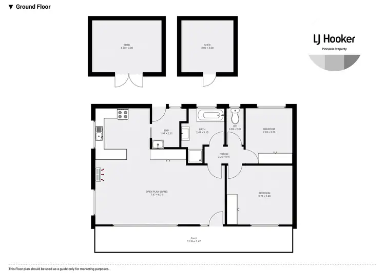 Floorplan of Homely unit listing, 3/27 Climie Street, Campania TAS 7026