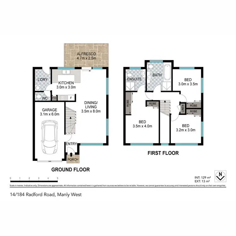 Floorplan of Homely townhouse listing, 14/184 Radford Road, Manly West QLD 4179
