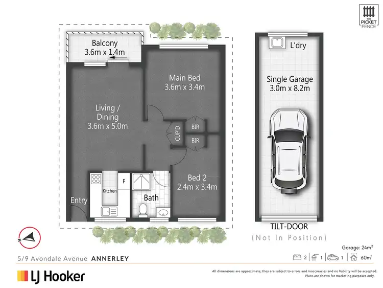 Floorplan of Homely unit listing, 5/9 Avondale Avenue, Annerley QLD 4103