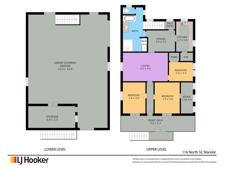 Floorplan of Homely house listing, 116 North Street, Wandal QLD 4700