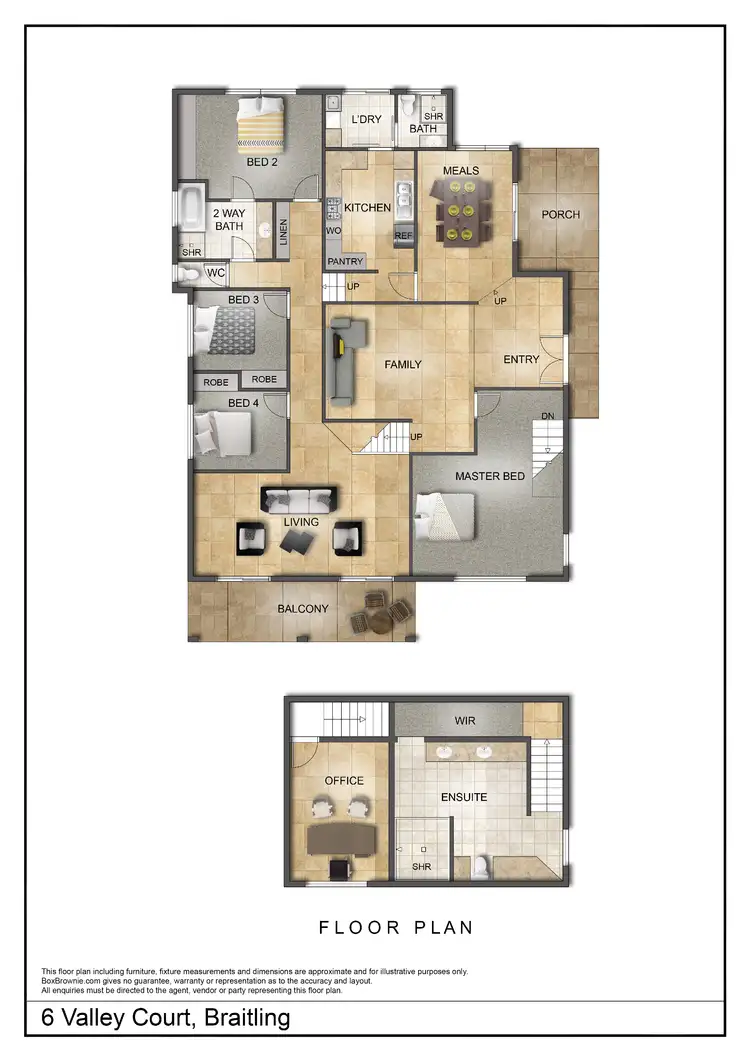 Floorplan of Homely house listing, 6 Valley Court, Braitling NT 870