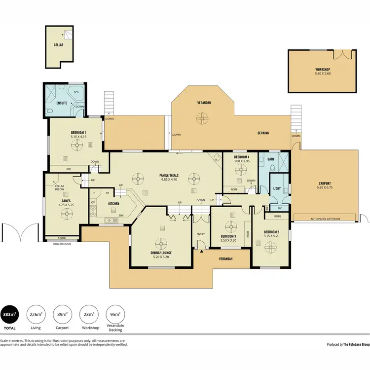 Floorplan of Homely house listing, 10 Mantua Court, Greenwith SA 5125