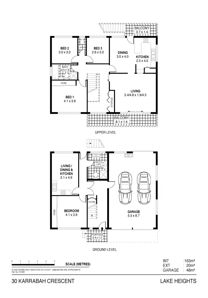 Floorplan of Homely house listing, 30 Karrabah Crescent, Lake Heights NSW 2502