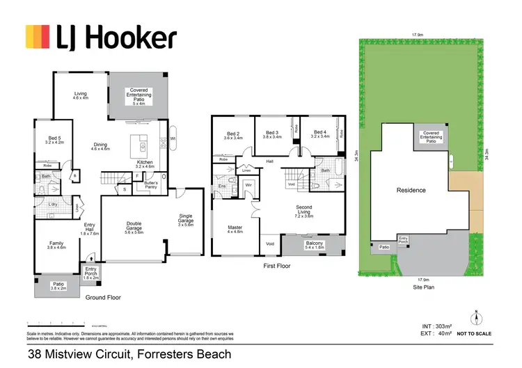 Floorplan of Homely house listing, 38 Mistview Circuit, Forresters Beach NSW 2260