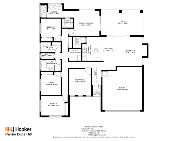 Floorplan of Homely house listing, 48 Xavier Herbert Drive, Redlynch QLD 4870
