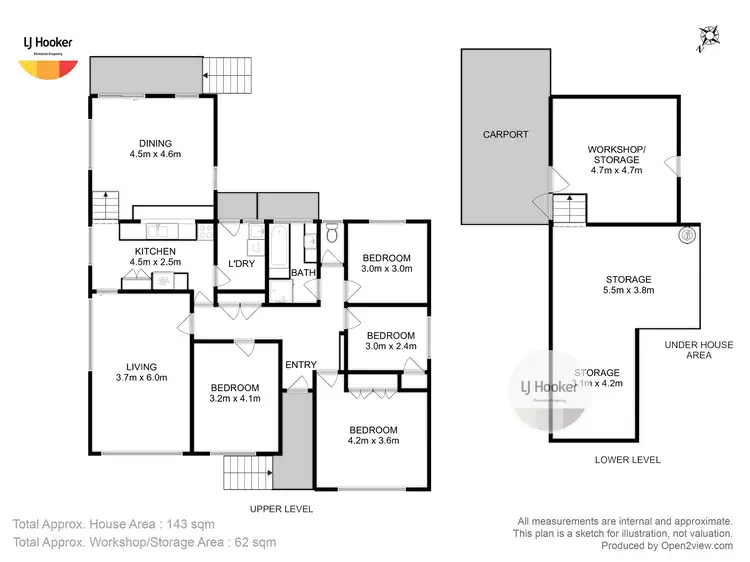 Floorplan of Homely house listing, 4 Clutha Place, South Hobart TAS 7004