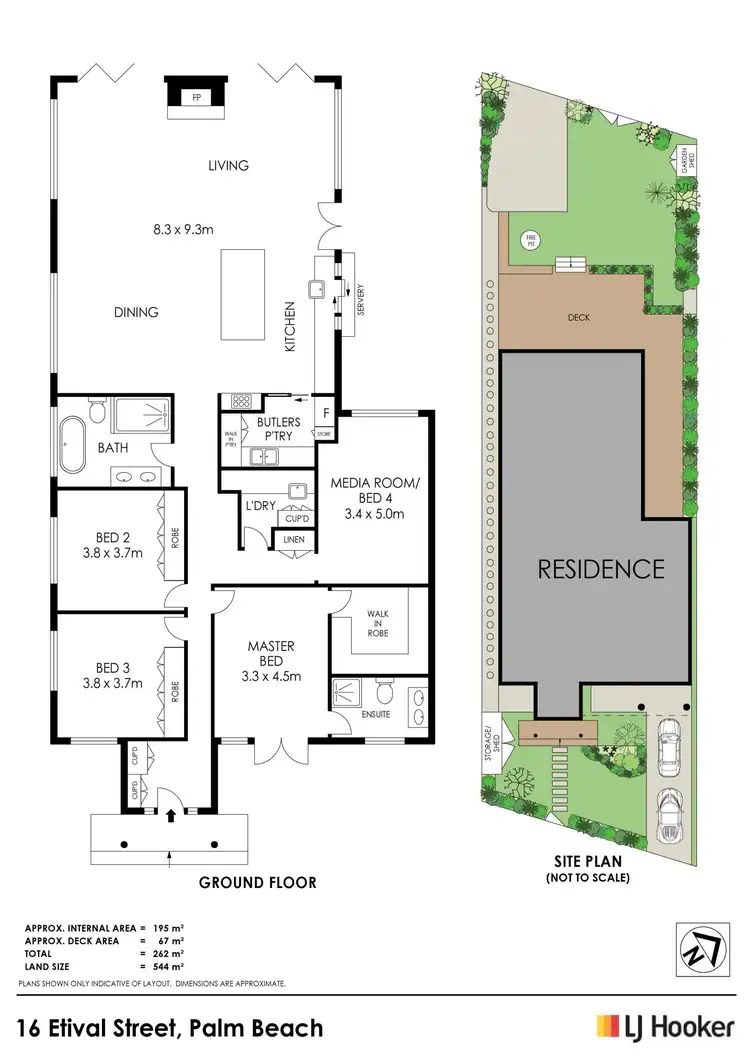 Floorplan of Homely house listing, 16 Etival Street, Palm Beach NSW 2108
