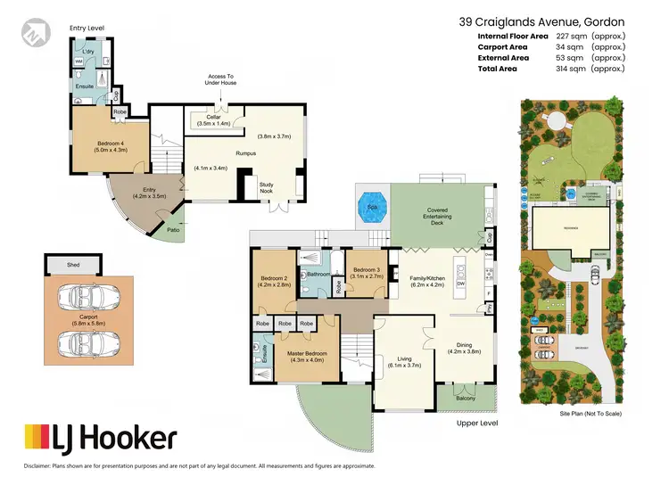 Floorplan of Homely house listing, 39 Craiglands Avenue, Gordon NSW 2072