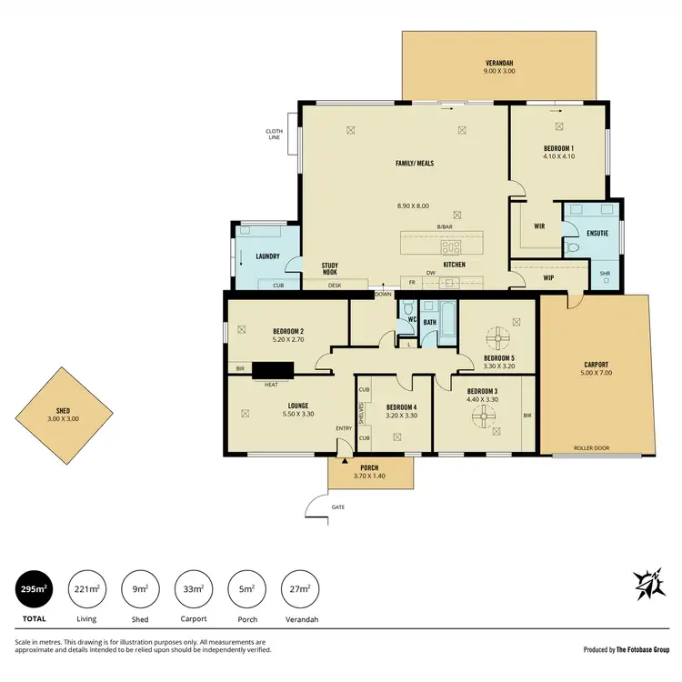 Floorplan of Homely house listing, 48 Coppleridge Drive, Elizabeth Vale SA 5112
