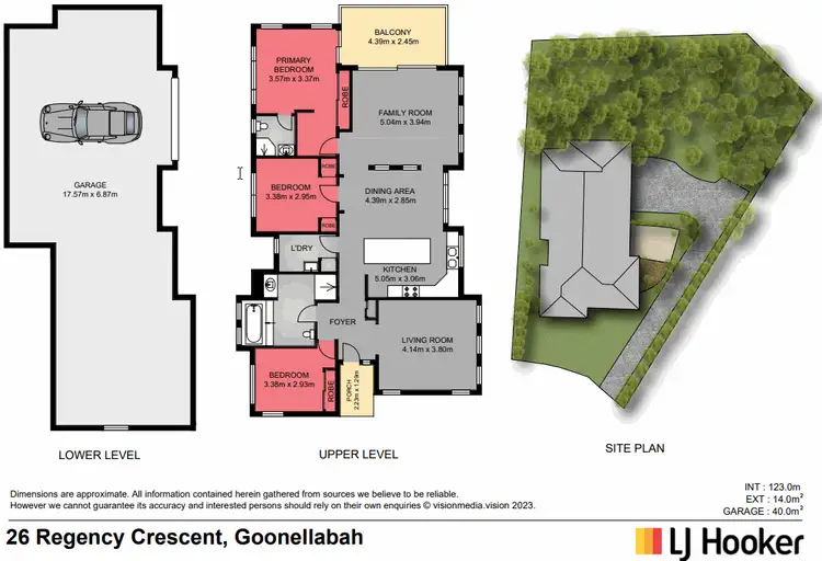Floorplan of Homely house listing, 26 Regency Crescent, Goonellabah NSW 2480