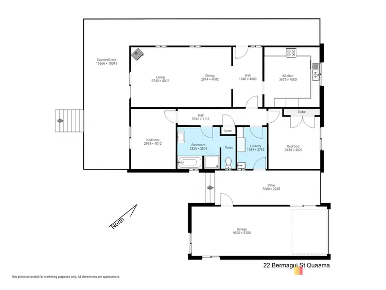 Floorplan of Homely house listing, 22 Bermaguee Street, Quaama NSW 2550