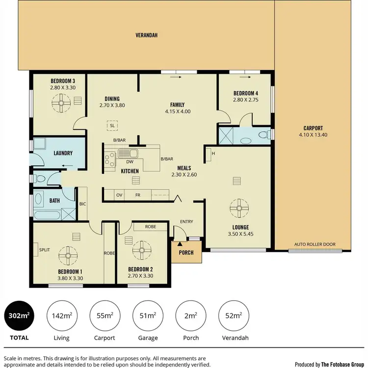 Floorplan of Homely house listing, 7 Nagle Avenue, Gulfview Heights SA 5096