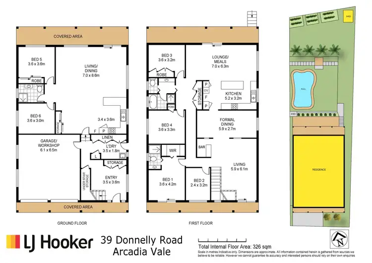 Floorplan of Homely house listing, 39 Donnelly Road, Arcadia Vale NSW 2283