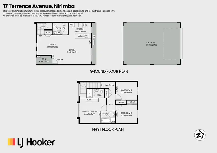 Floorplan of Homely house listing, 17 Terrence Avenue, Nirimba QLD 4551