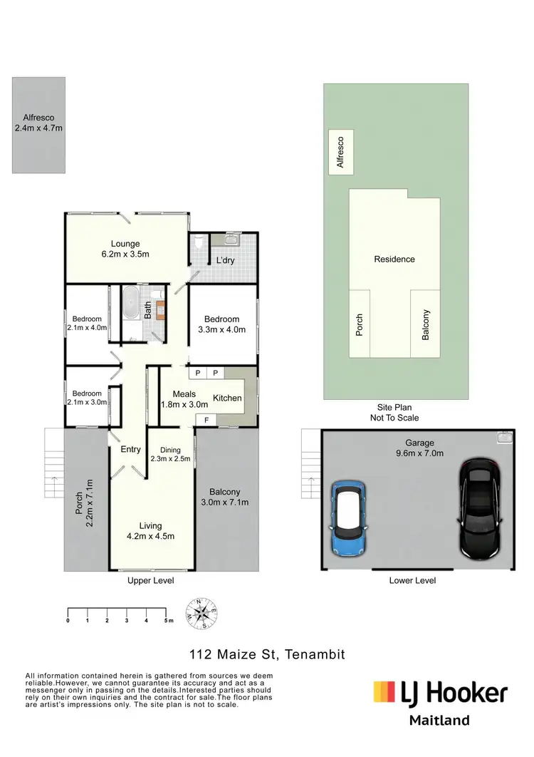 Floorplan of Homely house listing, 112 Maize Street, Tenambit NSW 2323