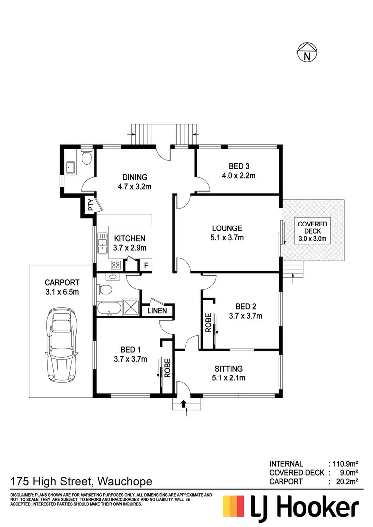Floorplan of Homely house listing, 175 High Street, Wauchope NSW 2446