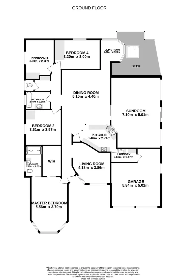 Floorplan of Homely house listing, 5 Lindeman Grove, Cessnock NSW 2325